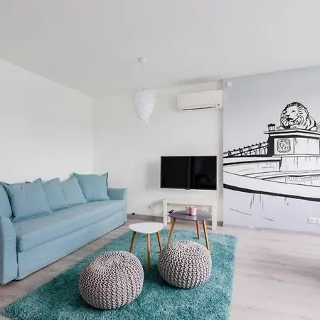 Appartement Sunny With An Unbeatable Balcony View Boedapest